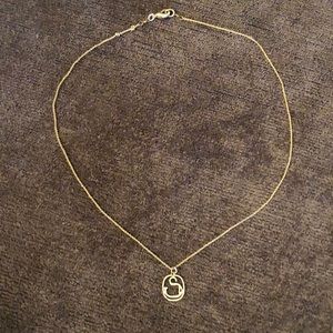 S initial necklace